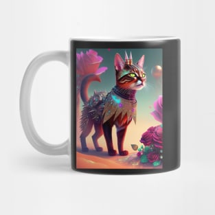 Futuristic Abyssinian Cat Mug